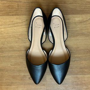 'A New Day' Black Flats